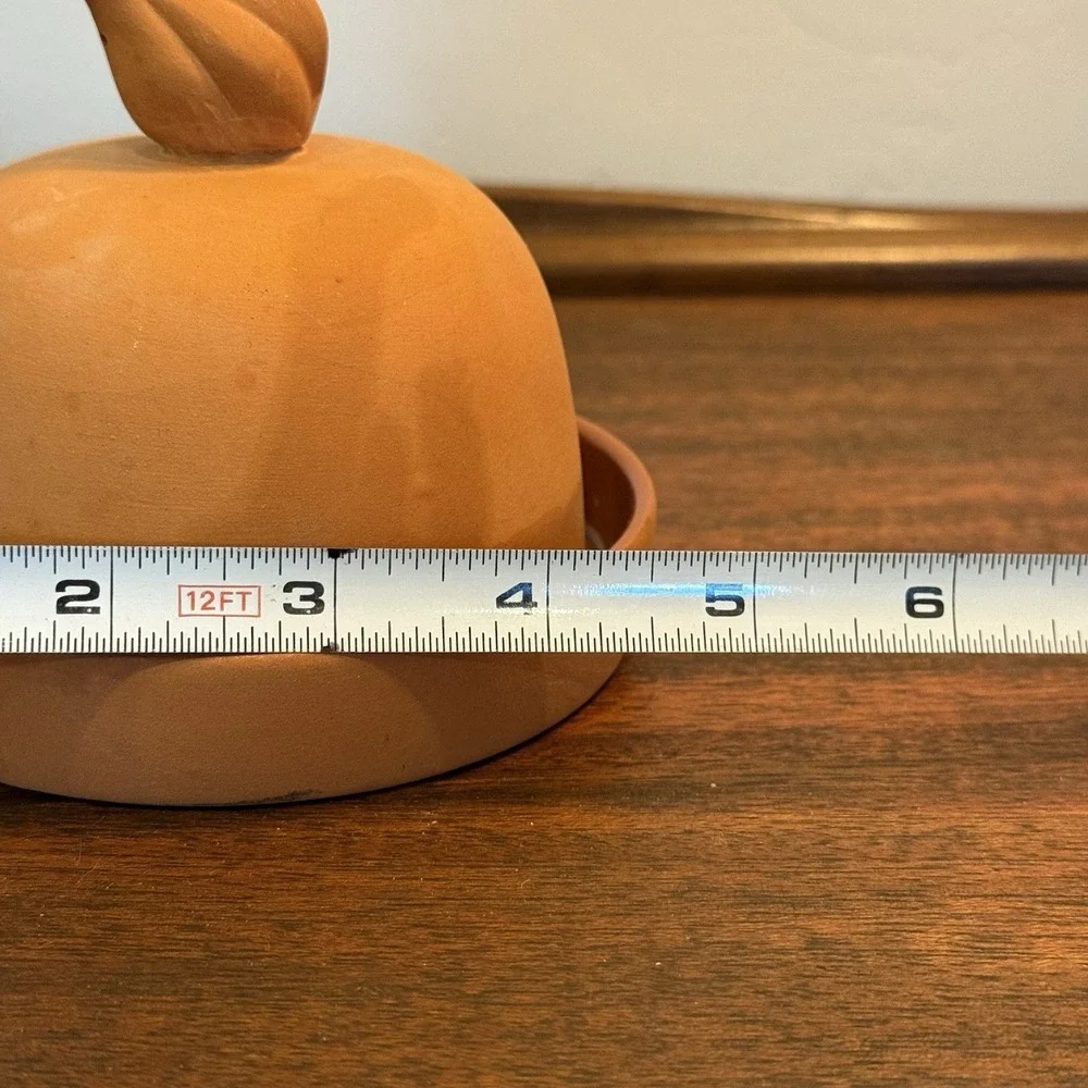 Vintage Garlic Baker Roaster Terra Cotta 1993 Boston‎ Warehouse Ceramic